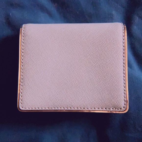 Michael Kors dusty blue mini wallet - Picture 2 of 5
